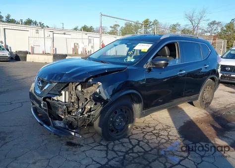 2016 Nissan Rogue Sv from USA, damaged, VIN KNMAT2MV8GP619007